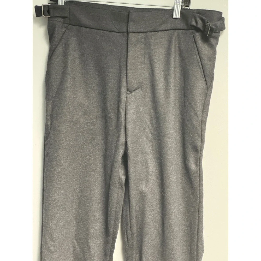 APL Athletic Propulsion Labs The Perfect Wool Trousers Charcoal Mens Large NWT - Picture 4 of 15